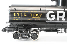 Load image into Gallery viewer, Gauge 1 - 1:24th Scale Brass PSC - Precision Scale Co. Various Roads UTLX Frameless Tank Car Factory Painted "Gramps” No. 11050
