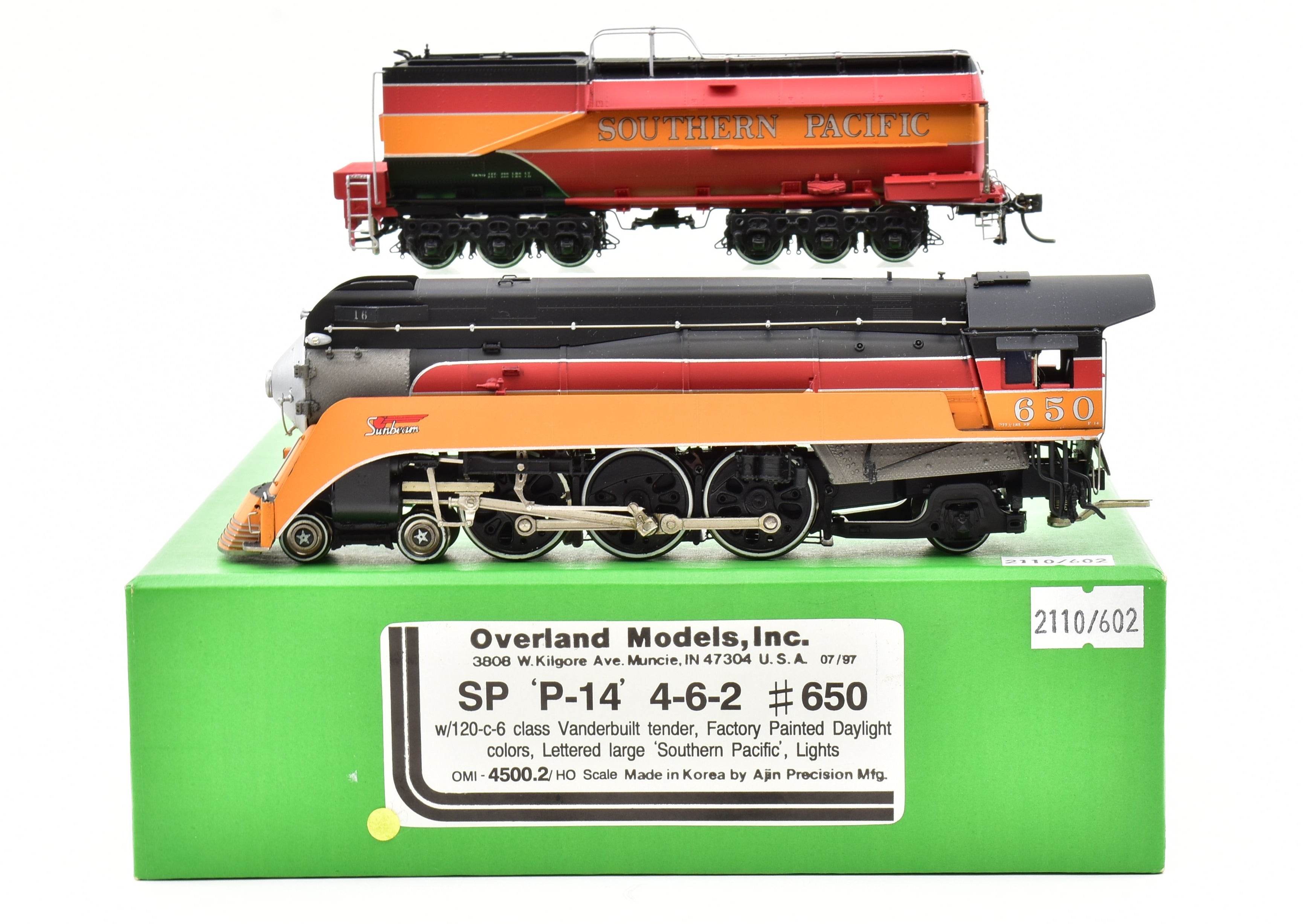 HO Brass OMI - Overland Models, Inc. SP - Southern Pacific Lines