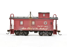 Load image into Gallery viewer, HO Brass NWSL - NorthWest Short Line NP - Northern Pacific Wood Sided Caboose Custom Painted No. 1611

