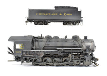 Load image into Gallery viewer, HO Brass NJ Custom Brass C&amp;O - Chesapeake &amp; Ohio Class C-12 0-10-0 Switcher Custom Painted DCC and Sound
