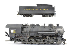 HO Brass NJ Custom Brass C&O - Chesapeake & Ohio Class C-12 0-10-0 Switcher Custom Painted DCC and Sound