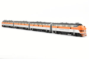 HO Brass Oriental Limited WP - Western Pacific EMD F7 A/B/B/A Phase I Set 1500 HP Each Factory Painted Freight Scheme