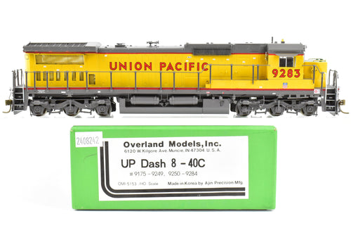HO Brass OMI - Overland Models, Inc. UP - Union Pacific GE Dash 8-40C Custom Painted No. 9283