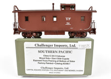 Load image into Gallery viewer, HO Brass CIL - Challenger Imports SP - Southern Pacific Wood Side Caboose, Slant Side Cupola, Exposed truss framing at bottom of sides Class C-30-3  FP No. 56
