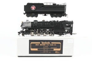 HO Brass CON PFM - Tenshodo GN - Great Northern 2-8-2 Class O-8 1981 Run Crown Series Factory Painted