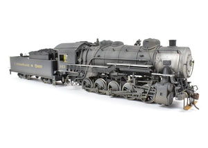 HO Brass NJ Custom Brass C&O - Chesapeake & Ohio Class C-12 0-10-0 Switcher Custom Painted DCC and Sound