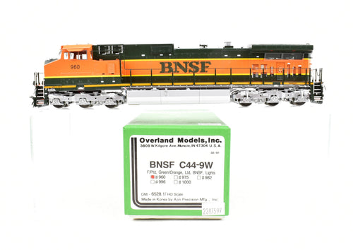 HO Brass OMI - Overland Models, Inc. BNSF - Burlington Northern Santa Fe GE C44-9W FP #960