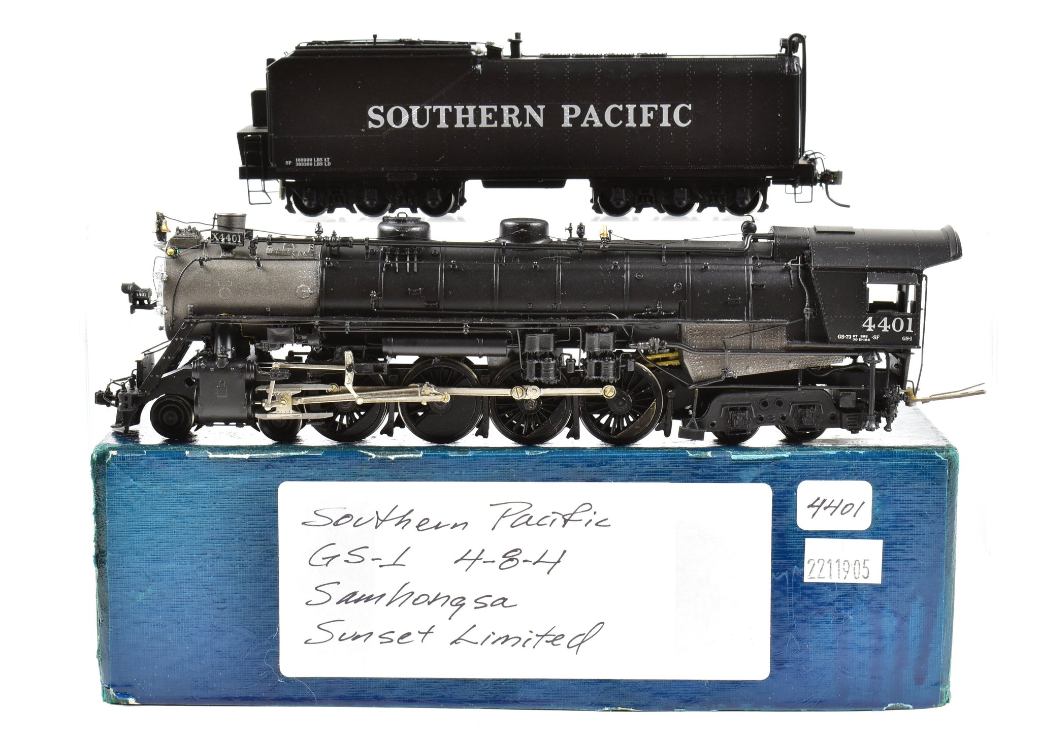 HO Brass Sunset Models SP - Southern Pacific GS-1 4-8-4 Custom