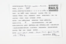 Load image into Gallery viewer, HO Brass Fairfield Models 343 CSL - Chicago Surface Lines Pullman Car Custom Painted No. 700
