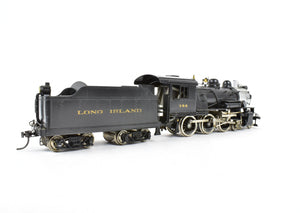 HO Brass NJ Custom Brass LIRR - Long Island Railroad G-53sd 4-6-0 Custom Painted WRONG BOX
