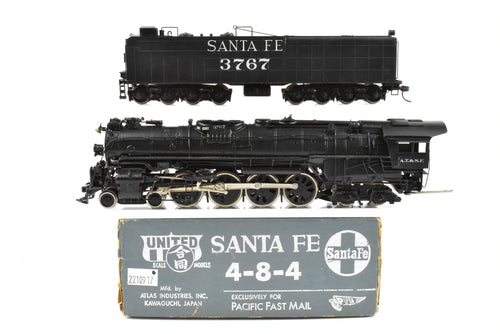 HO Brass PFM - United ATSF - Santa Fe 4-8-4 Northern Early Run CP #3767