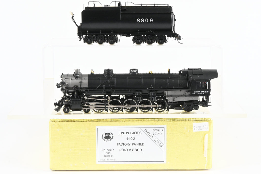 HO Brass CON PSC - Precision Scale Co. UP - Union Pacific Class 4-10-2 3 Cylinder Factory Painted No. 8809