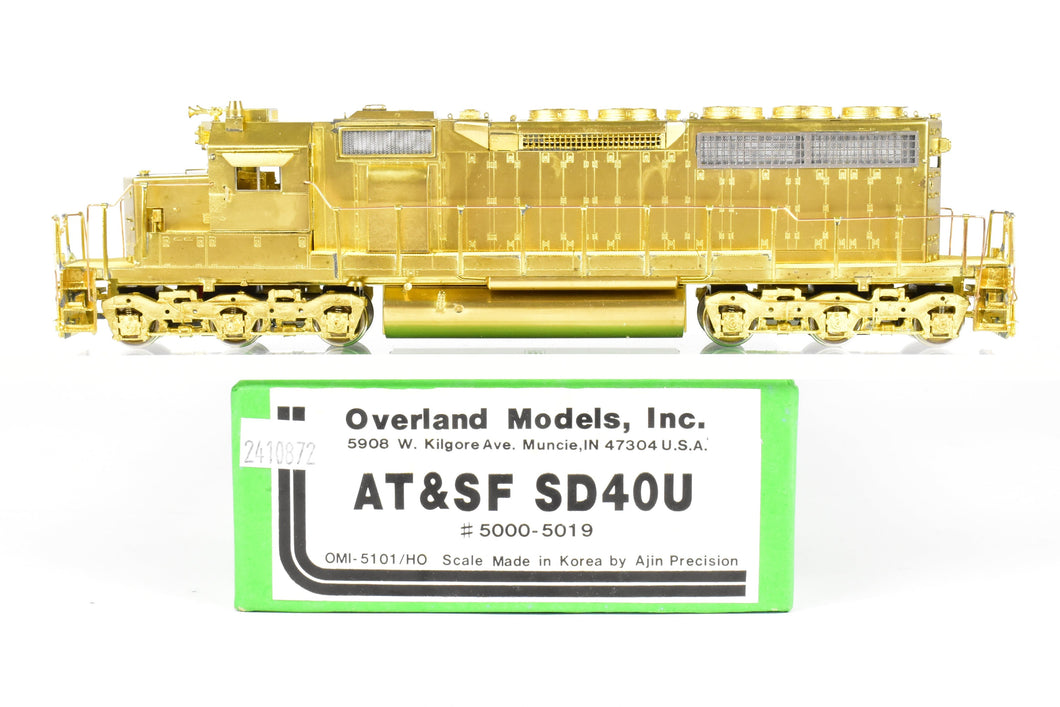 HO Brass OMI - Overland Models Inc. ATSF - Santa Fe EMD SD40U #5000-5019