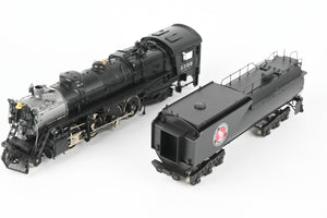 HO Brass CON PFM - Tenshodo GN - Great Northern 2-8-2 Class O-8 1981 Run Crown Series Factory Painted