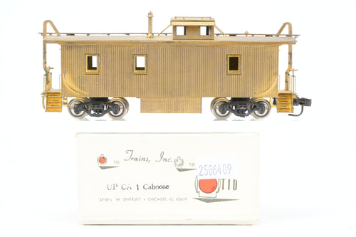 HO Brass Trains Inc. UP - Union Pacific CA-1 Wood Caboose
