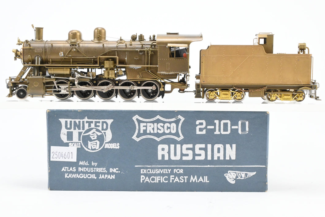 HO Brass PFM - United SLSF - Frisco 2-10-0 Decapod: Same