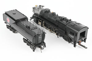 HO Brass CON PFM - Tenshodo GN - Great Northern 2-8-2 Class O-8 1981 Run Crown Series Factory Painted
