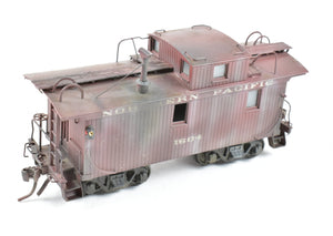 HO Brass PFM - United NP - Northern Pacific Wood Caboose Custom Painted