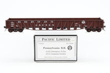 Load image into Gallery viewer, O Brass Pacific Limited PRR - Pennsylvania Railroad AAR War Emergency 70-Ton 52’ 6” Composite Gondola Factory Painted No. 362528
