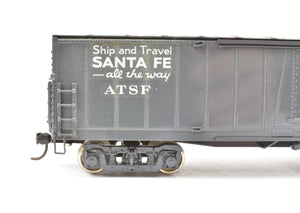 HO Brass TCY - The Coach Yard ATSF - Santa Fe #2125-2141 Express Box Car CP Grey With Decals Applied