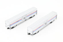 Load image into Gallery viewer, N Kato 106-3506 Amtrak Material Handling Car 2-Pack Phase III Set C-2 Nos. 1508 and 1553
