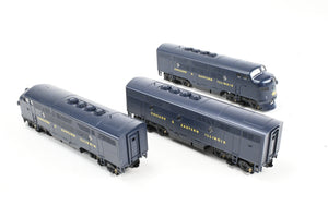 HO Stewart Hobbies C&EI – Chicago & Eastern Illinois EMD F3A/F3B/F3A Phase II Set w/ SoundTraxx Tsunami DCC and Sound