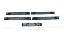 Load image into Gallery viewer, N Athearn Coaster EMD F59PHI and Three Athearn Bombardier Coaches and One Control Car Factory Painted NO BOXES
