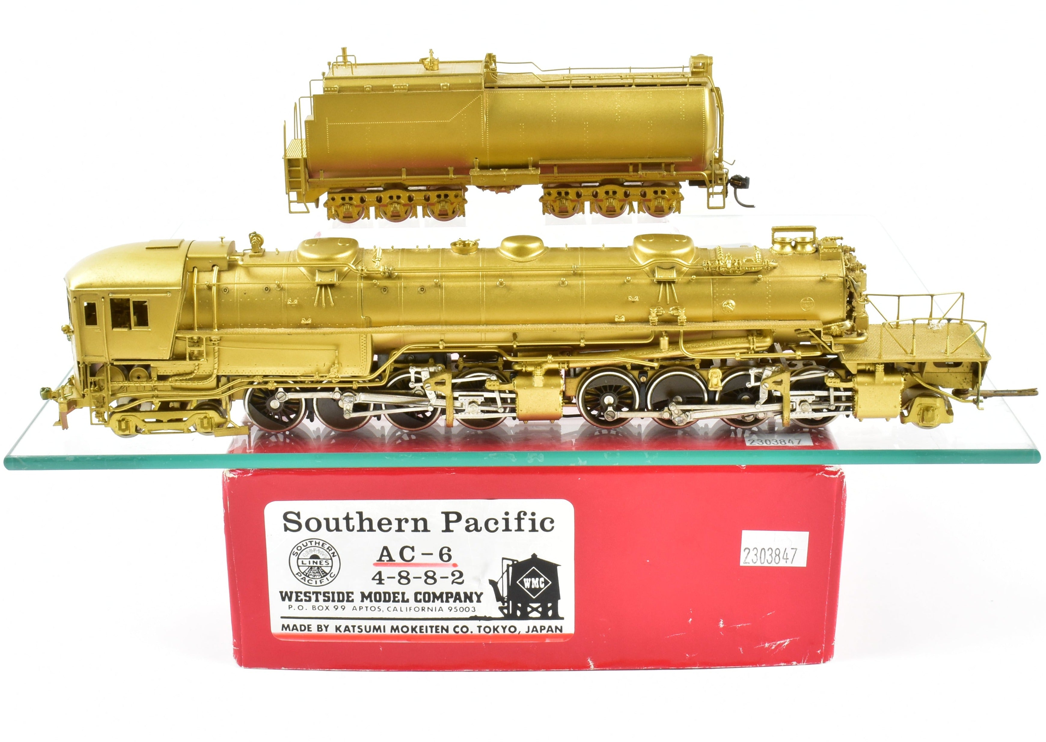 KTMカツミ Southern PacificAC-6 4-8-8-2 鉄道模型 HO Brass Westside Model Co. SP - Southern Pacific Class AC-6 4-8-8