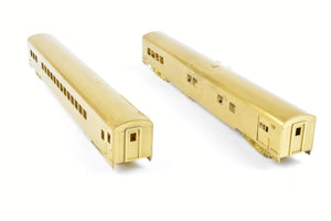 HO Brass NPP - Nickel Plate Products C&NW - Chicago & Northwestern 2-Car Baggage & Parlor Set