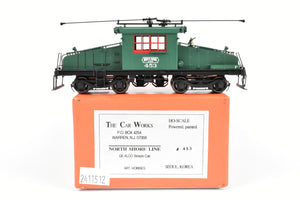 HO Brass The Car Works CNS&M - North Shore Line GE-ALCO Steeple Cab Electric FP No. 453