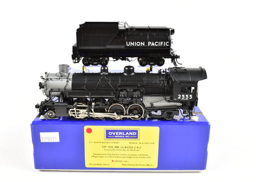 HO Brass OMI - Overland Models Inc. UP - Union Pacific MK10 2-8-2 Factory Painted No 2555