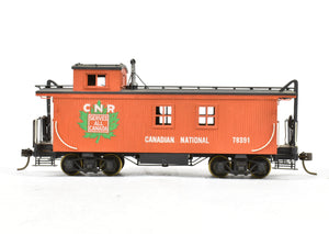 HO Brass PFM - Van Hobbies CNR - Canadian National Railway Wood Caboose or Van Custom Painted #78391