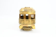 Load image into Gallery viewer, HO Brass CON MTM - Midwest Trolley Museum CNS&amp;M - North Shore Line No. 420 Parlor Observation Trailer
