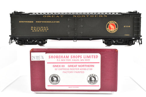 HO Brass Shoreham Shops GN - Great Northern 50 Foot Express Reefer FP #2116