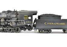 Load image into Gallery viewer, HO Brass NJ Custom Brass C&amp;O - Chesapeake &amp; Ohio Class C-12 0-10-0 Switcher Custom Painted DCC and Sound
