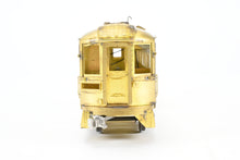 Load image into Gallery viewer, O Brass The Car Works Chicago Traction Special CNS&amp;M - North Shore Line 752-776 Coach Wagner Powered MISSING POLES &amp; SOME DETAILS AS-IS
