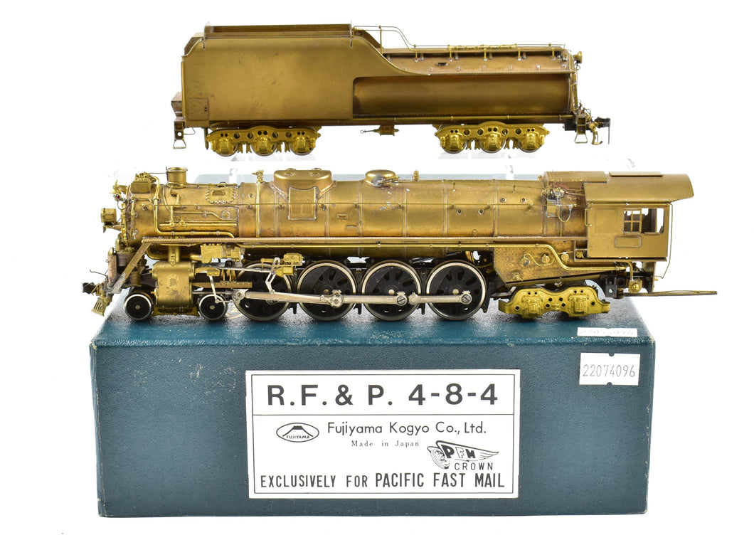 鉄道模型 Fujiyama Kogyo N.W H-1 4-8-4 HO Brass CON PFM - Fujiyama C&NW - Chicago & North Western