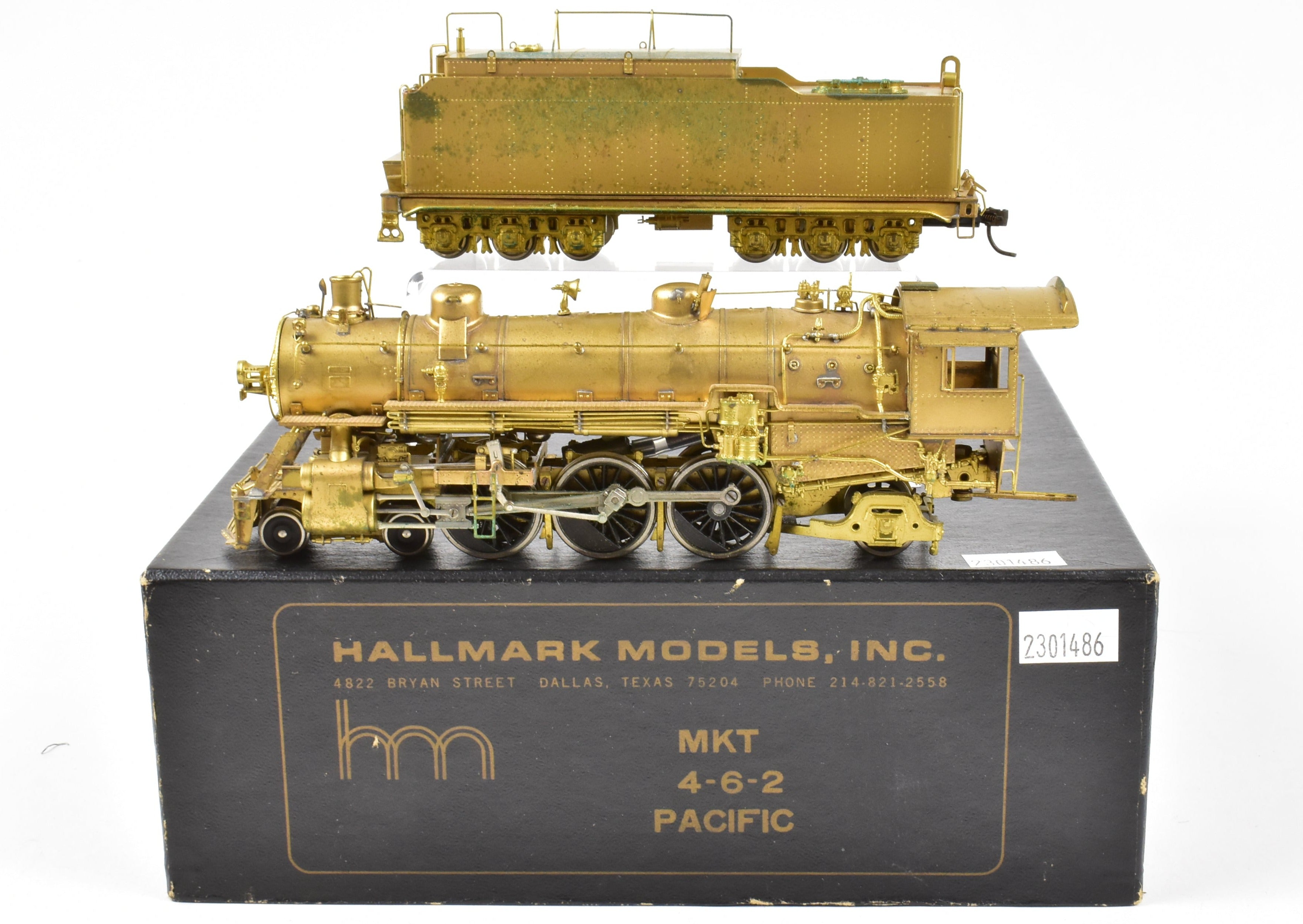 HO Brass Hallmark Models MKT - Missouri Kansas Texas 4-6-2 H-3A Pacifi –  ReSourced Rails