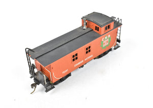 HO Brass PFM - Van Hobbies CNR - Canadian National Railway Wood Caboose or Van Custom Painted #78391