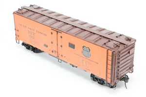 O Brass PSC - Precision Scale Co. PFE - Pacific Fruit Express 40’ Steel Reefer with Wood Roof Walk Circa 1945 CP No. 45683