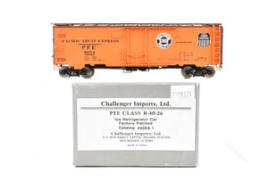 HO Brass CIL - Challenger Imports PFE - Pacific Fruit Express Refrigerator Car FP #8054