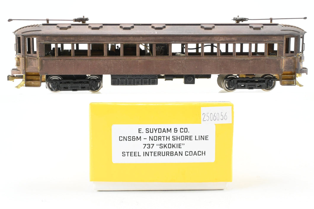 HO Brass Suydam CNS&M - North Shore Line 737 