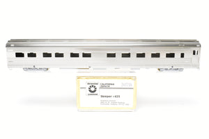 HO Brass Oriental Limited CB&Q/DRGW/WP California Zephyr Sleeper #423 Budd 10-6