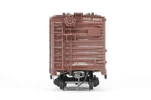 O Brass PSC - Precision Scale Co. PFE - Pacific Fruit Express 40’ Steel Reefer with Wood Roof Walk Circa 1945 CP No. 45683