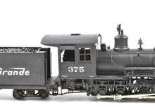 Load image into Gallery viewer, HOn3 Brass Westside Model Co. D&amp;RGW - Denver &amp; Rio Grande Western C-25 2-8-0 #375 Custom Painted
