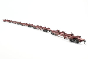 HO Kadee Quality Products Various Roads Logging Car 5-Pack Custom Built & Painted in REBOXX