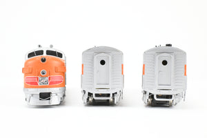 HO Brass Oriental Limited WP - Western Pacific EMD FP7A/F7B/F7B FP Zephyr Passenger Scheme