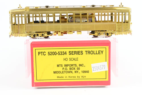 HO Brass MTS Imports PTC - Philadelphia Transportation Company 5200 - 5334 Series Trolley