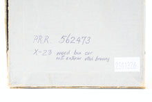 Load image into Gallery viewer, HO Brass NJ Custom Brass PRR - Pennsylvania Railroad X-23 Wood Boxcar Custom Painted No. 562473
