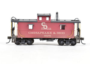 HO Brass OMI - Overland Models, Inc. C&O - Chesapeake & Ohio Steel Caboose #90200-90299 Series CP & Weathered No. 90276